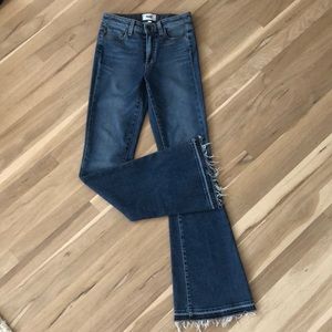 PAIGE Denim High Rise Flare Jean Size 26